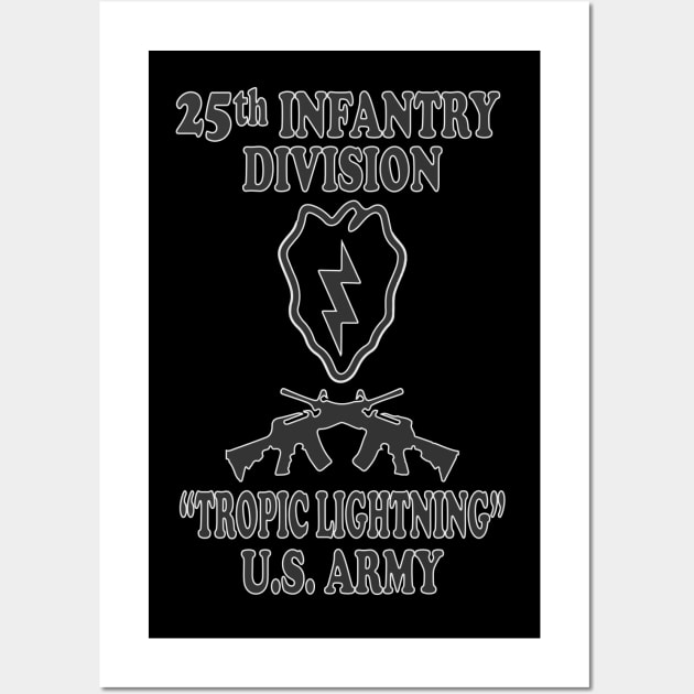 25th Infantry Division Wall Art by Relaxed Lifestyle Products